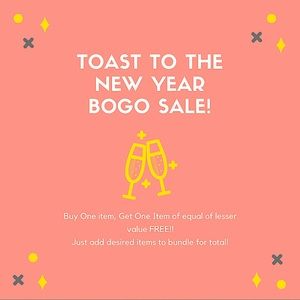 BOGO NEW YEAR SALE